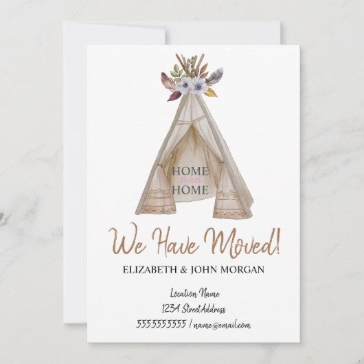 We Zijn Verhuisd,Bloementent Verhuizen (Voorkant)