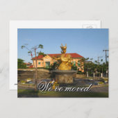 We zijn verhuisd - Briefkaart (Voorkant / Achterkant)