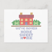 We zijn verhuisd! Briefkaart (Voorkant)