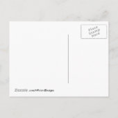 We zijn verhuisd! Briefkaart voor bewegende aankon (Achterkant)