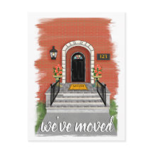 We zijn verhuisd | Elegante rode bakstenen huis te