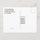 We zijn verhuisd en de katten kwamen ook. Gewijzig Aankondigingskaart (Achterkant)