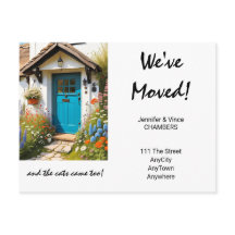 We zijn verhuisd en de katten kwamen ook. Gewijzig