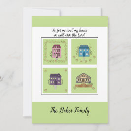 We zijn verhuisd - geloof gebaseerd Zoals voor mij Kaart