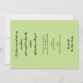 We zijn verhuisd - geloof gebaseerd Zoals voor mij Kaart (Achterkant)