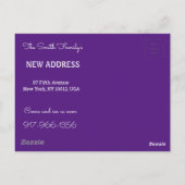 We zijn verhuisd - grappige UFO Briefkaart (Achterkant)