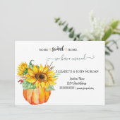 We Zijn Verhuisd,Hout, Pompoen,Zonnebloemen (Staand voorkant)