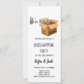 we zijn verhuisd kaart (Voorkant)