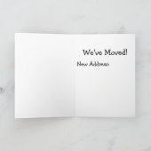 We zijn verhuisd. kaart (Binnen)