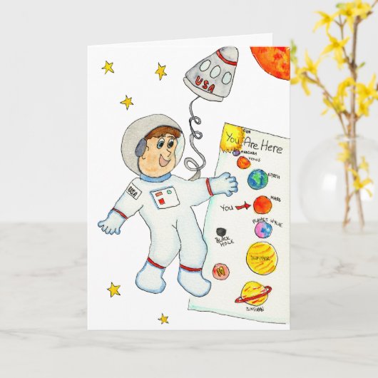 We zijn verhuisd. kaart (Gele Bloem)