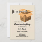 we zijn verhuisd kaart (Voorkant)