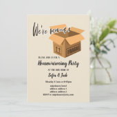 we zijn verhuisd kaart (Staand voorkant)