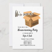 we zijn verhuisd kaart (Voorkant)