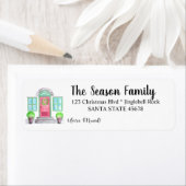 We zijn verhuisd! Kerst thuis Etiket (Insitu)