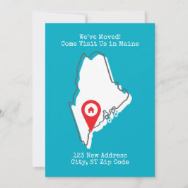 We zijn verhuisd! Kom ons bezoeken in Maine Aankondiging