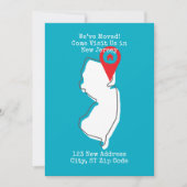 We zijn verhuisd! Kom ons bezoeken in New Jersey Aankondiging (Voorkant)