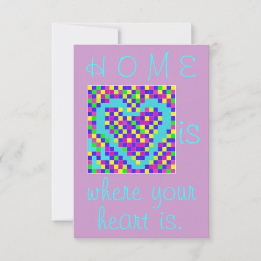 We zijn verhuisd. lege regels 1 kaart (Voorkant)