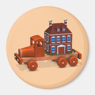 we zijn verhuisd magneet