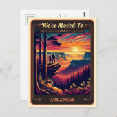 We zijn verhuisd naar Arkansas |  BRIEFKAART (Voorkant / Achterkant)