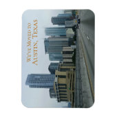 We zijn verhuisd naar Austin Texas! Magneet (Verticaal)