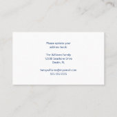 We zijn verhuisd naar Beach Photography Family Mov Visitekaartje (Achterkant)