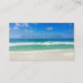 We zijn verhuisd naar Beach Photography Family Mov Visitekaartje (Voorkant)