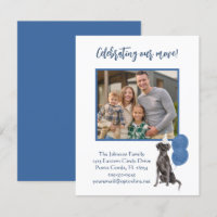 We zijn verhuisd naar Celebrating Dog Family Photo