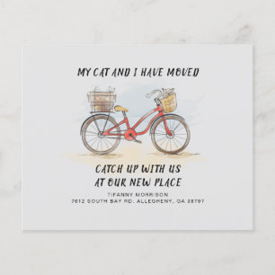 We zijn verhuisd naar een nieuw adres aankondiging