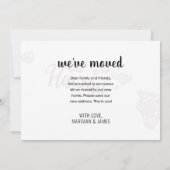 We zijn verhuisd naar Hawaii State Floral Mandala  Aankondiging (Achterkant)