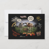 We zijn verhuisd naar het land (gewoonte.) bekendm kaart (Voorkant)