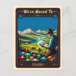 We zijn verhuisd naar Idaho | BRIEFKAART