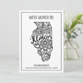 We zijn verhuisd naar Illinois State Floral Mandal Aankondiging (Staand voorkant)