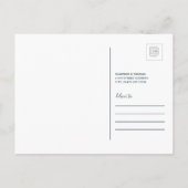 We zijn verhuisd naar Illinois Uitnodiging Briefkaart (Achterkant)