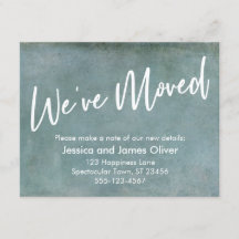 We zijn verhuisd naar Light Blue Grunge aankondigi