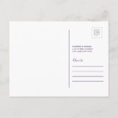 We zijn verhuisd naar Louisiana Uitnodiging Briefkaart (Achterkant)