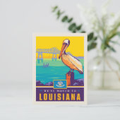 We zijn verhuisd naar Louisiana Uitnodiging Briefkaart (Staand voorkant)