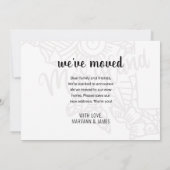 We zijn verhuisd naar Maryland State Floral Mandal Aankondiging (Achterkant)