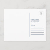 We zijn verhuisd naar Massachusetts Uitnodiging Briefkaart (Achterkant)