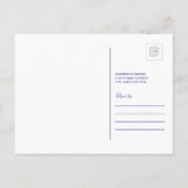 We zijn verhuisd naar Michigan Uitnodiging Briefkaart (Achterkant)