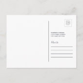 We zijn verhuisd naar Montana Uitnodiging Briefkaart (Achterkant)