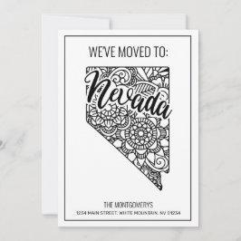 We zijn verhuisd naar Nevada State Floral Mandala  Aankondiging