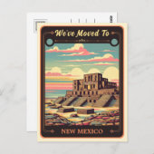 We zijn verhuisd naar New Mexico | BRIEFKAART (Voorkant / Achterkant)