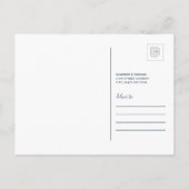 We zijn verhuisd naar North Carolina Uitnodiging Briefkaart (Achterkant)