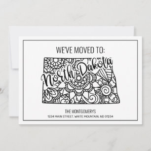 We zijn verhuisd naar North Dakota State Floral Ma Aankondiging