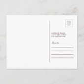 We zijn verhuisd naar North Dakota Uitnodiging Briefkaart (Achterkant)