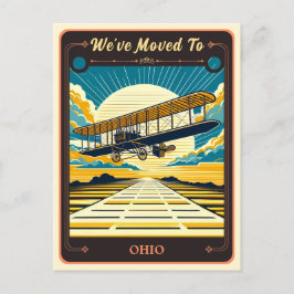 We zijn verhuisd naar Ohio | BRIEFKAART