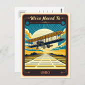 We zijn verhuisd naar Ohio |  BRIEFKAART (Voorkant / Achterkant)