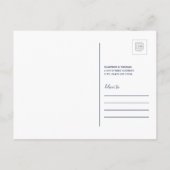 We zijn verhuisd naar Oregon Uitnodiging Briefkaart (Achterkant)