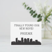 We Zijn Verhuisd naar Phoenix Briefkaart (Staand voorkant)