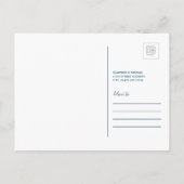 We zijn verhuisd naar Rhode Island Uitnodiging Briefkaart (Achterkant)